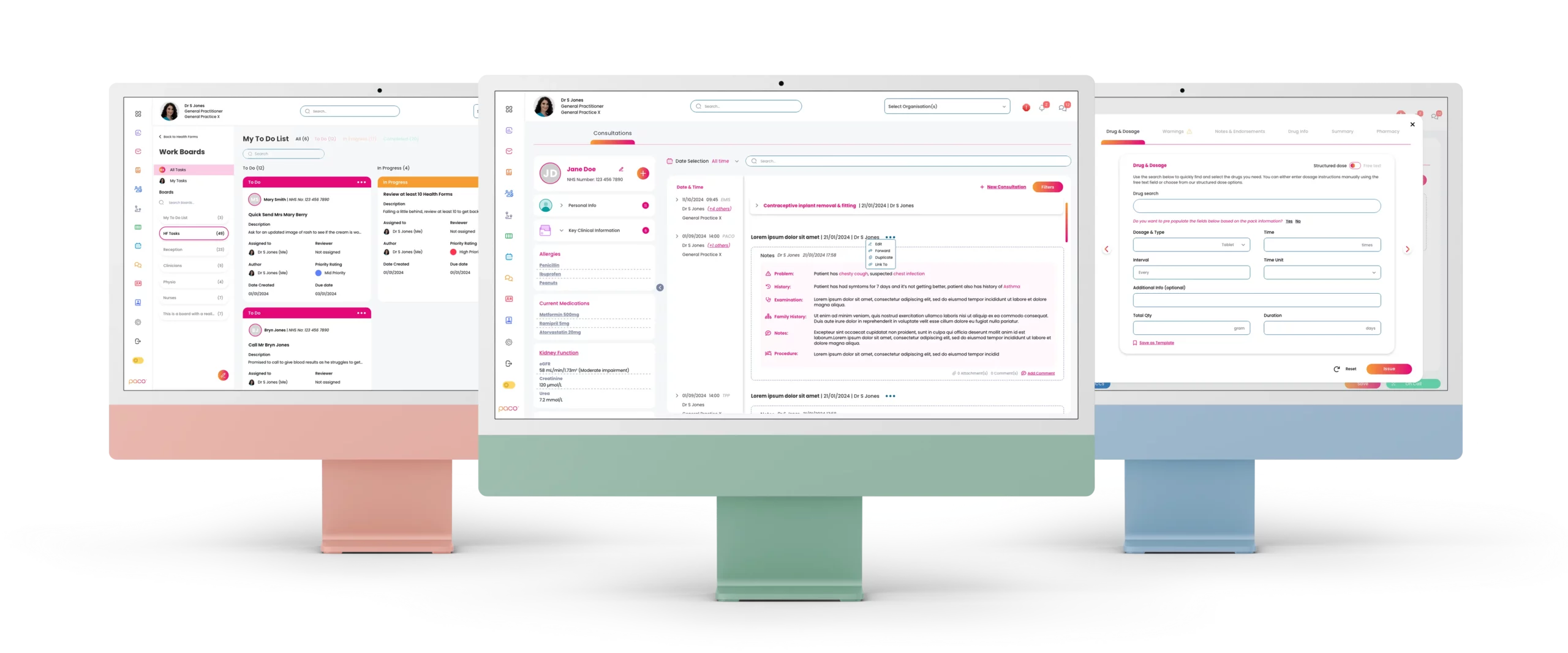 Image of PACO Software (The Patient and Care Optimiser)