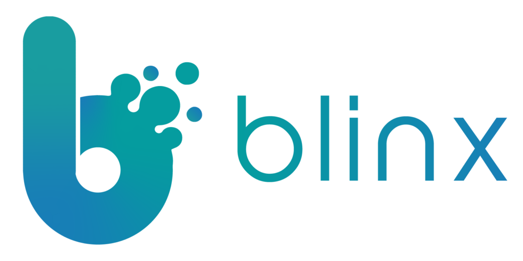 Blinx Healthcare Logo (White Text)