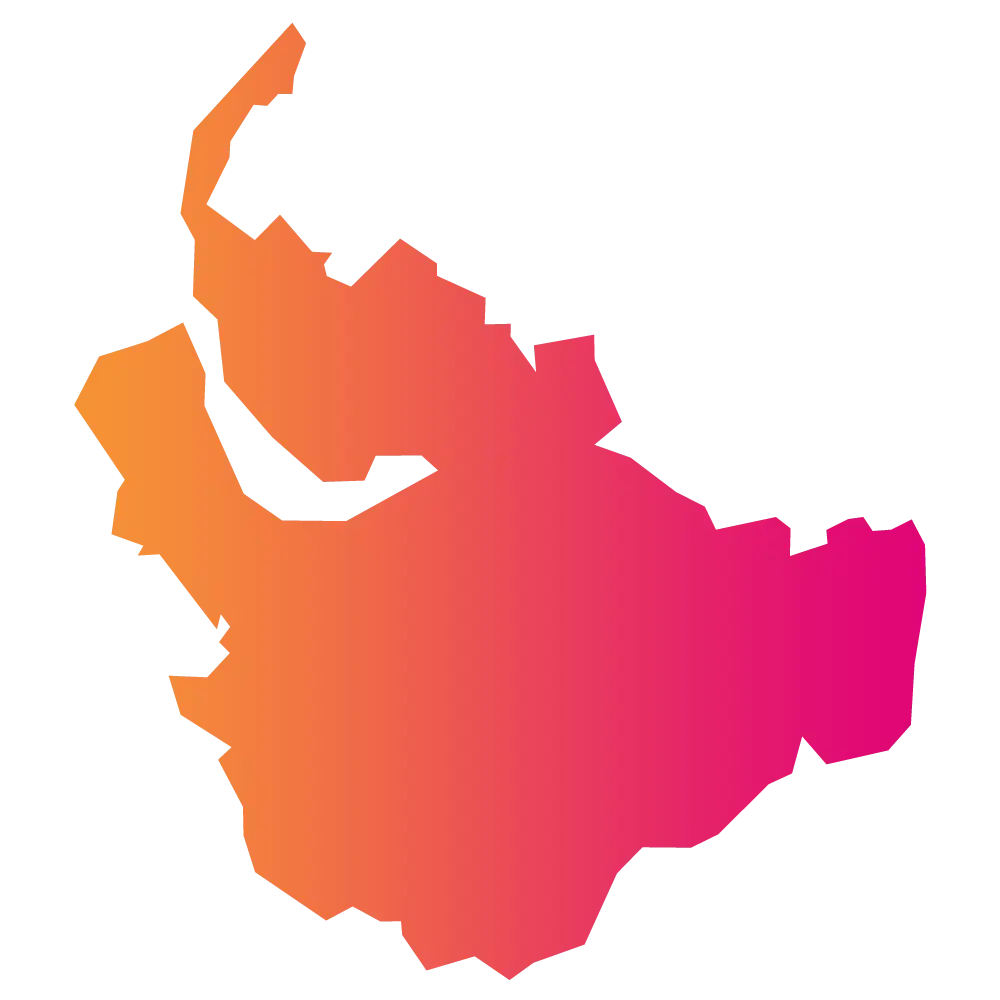 Image of Map of Cheshire and Merseyside