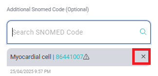 Image of Snomed Code